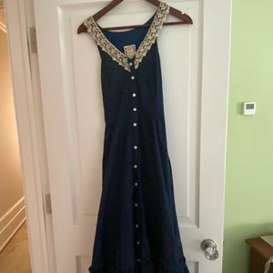 Gunne Sax Denim Dress